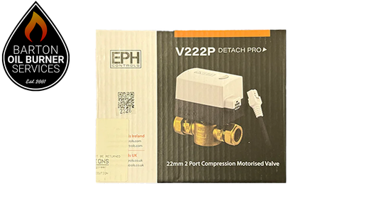 EPH 22mm 2 Port Compression Motorised Valve