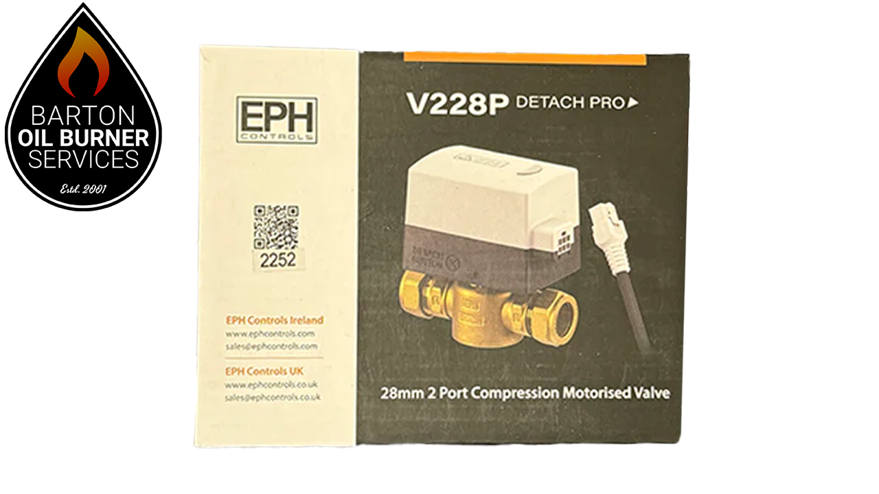 EPH 28mm 2 Port Compression Motorised Valve