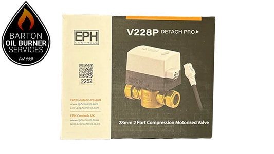 EPH 28mm 2 Port Compression Motorised Valve