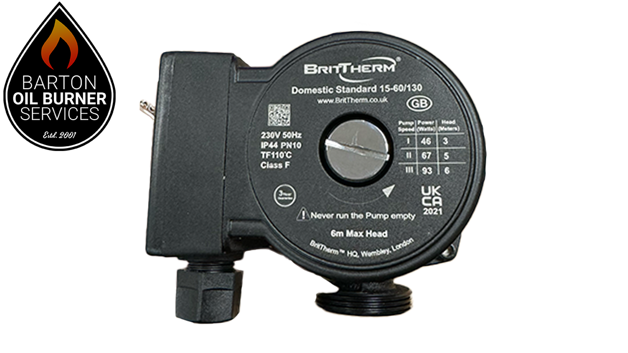 BritTherm 15-60/130 Circulating Pump