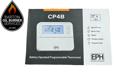 EPH Battery Powered Programmable Room Thermostat (CP4B)