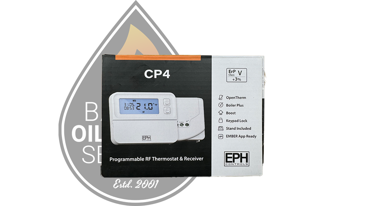 EPH Programmable RF Thermostat & Receiver (CP4)