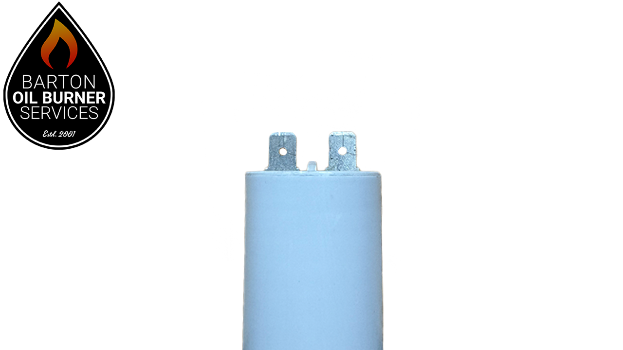 Universal White Non-Threaded 4.0uf Motor Capacitor (M02-0004)