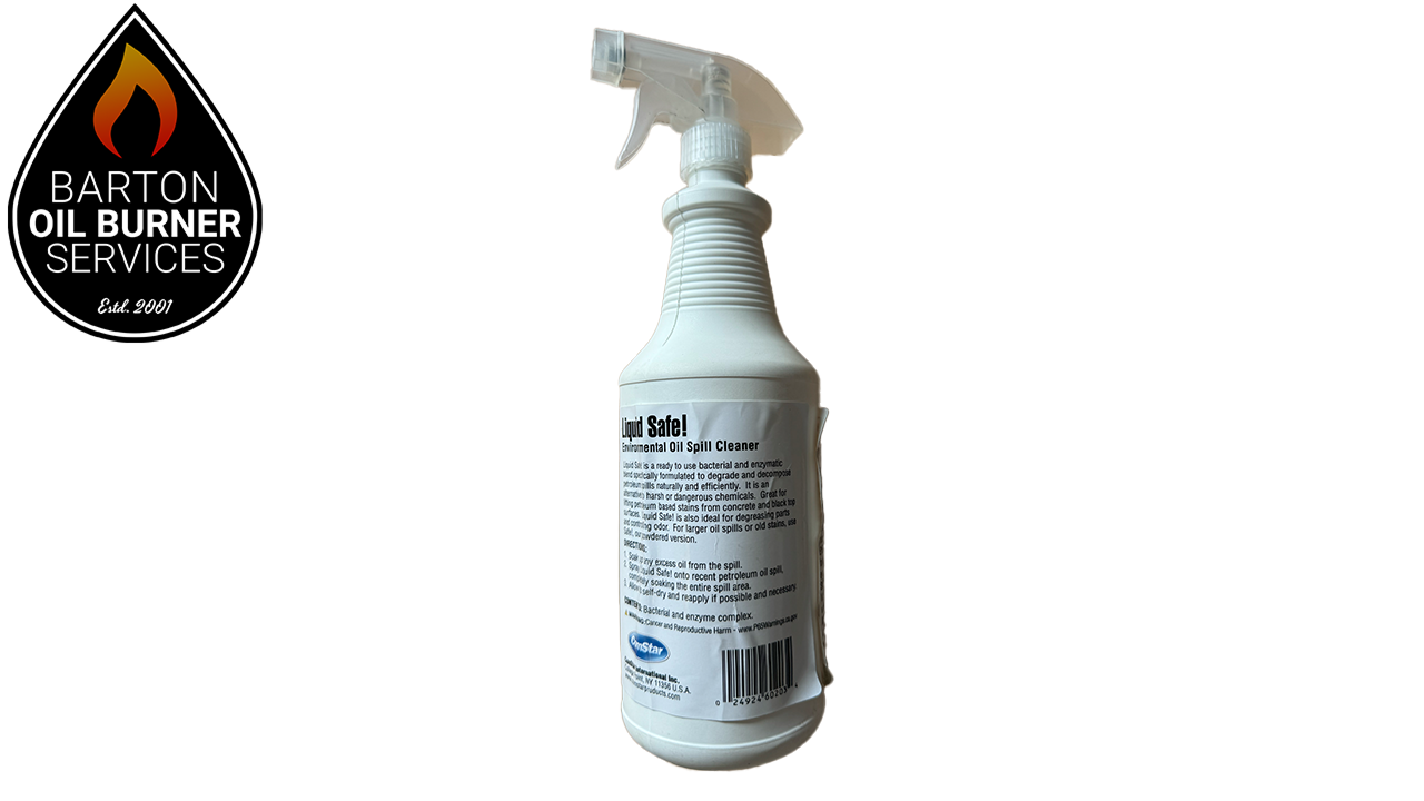 Liquid Safe! Environmental Oil Spill Cleaner