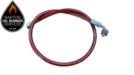 Ruby Red Mec 3 1/4 Flexible Oil Line