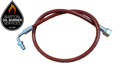 Ruby Red Mectron 3/8 Flexible Oil Line