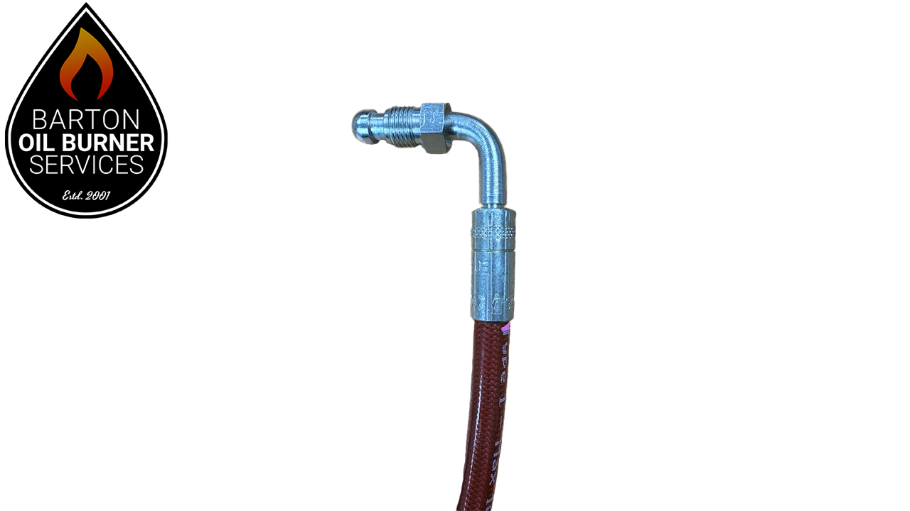 Ruby Red Mectron 1/4 Flexible Oil Line