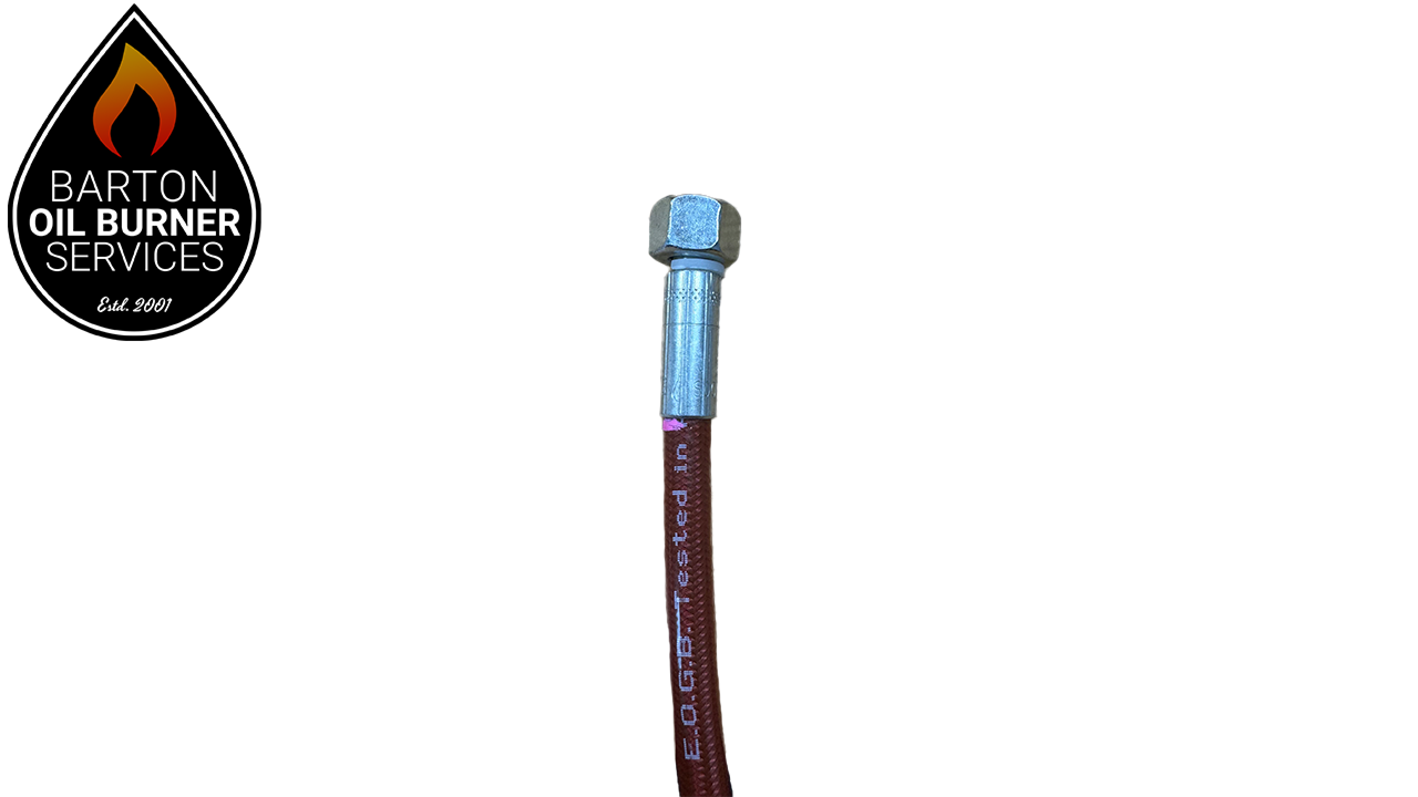 Ruby Red Mectron 1/4 Flexible Oil Line