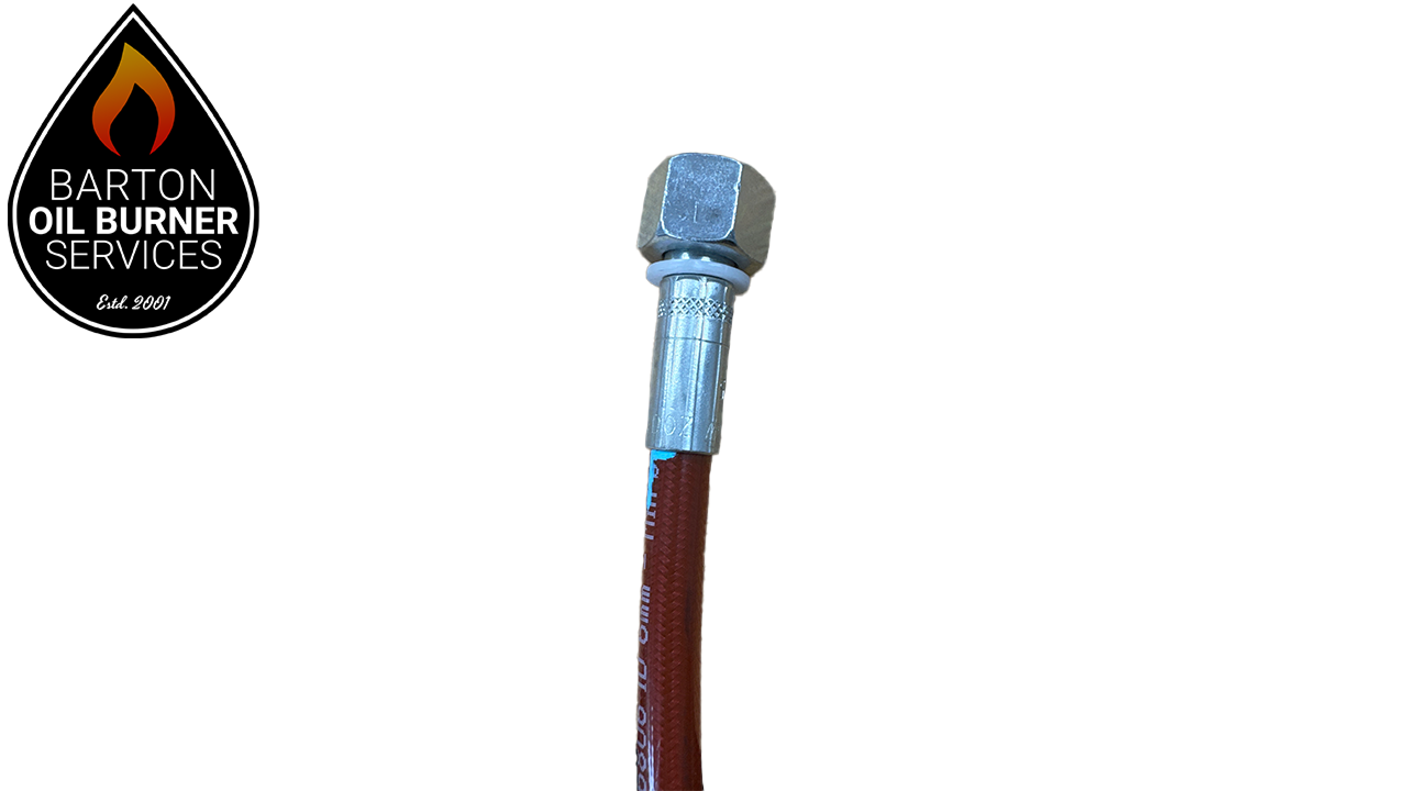 Ruby Red Mectron 3/8 Flexible Oil Line